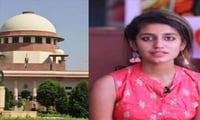 Group in Maharashtra Aurangabad filed complaints against Priya Varrier 
